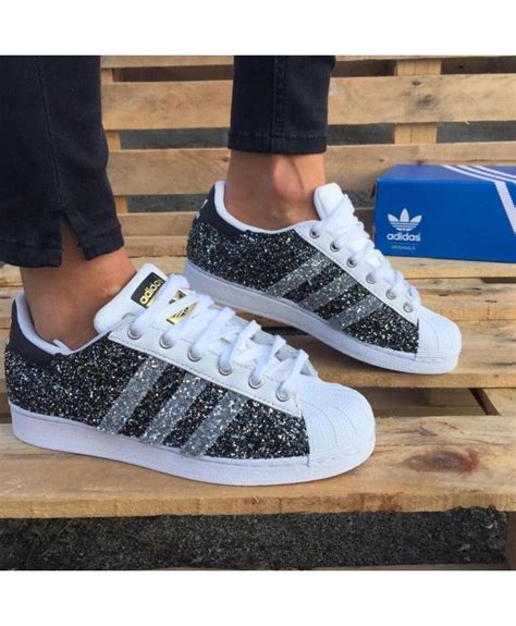 adidas superstar damen mit glitzer|Adidas superstars for women.